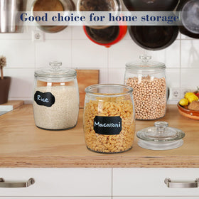 Ritayedet glass canister suitable for pantry and kitchen organization