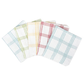 Ritz cotton scouring dish cloth mesh scrub side tackles stubborn grime without scratching.