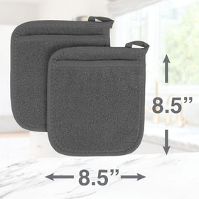 RITZ Royale pot holder graphite heat protection suitable for oven mitts and pans.