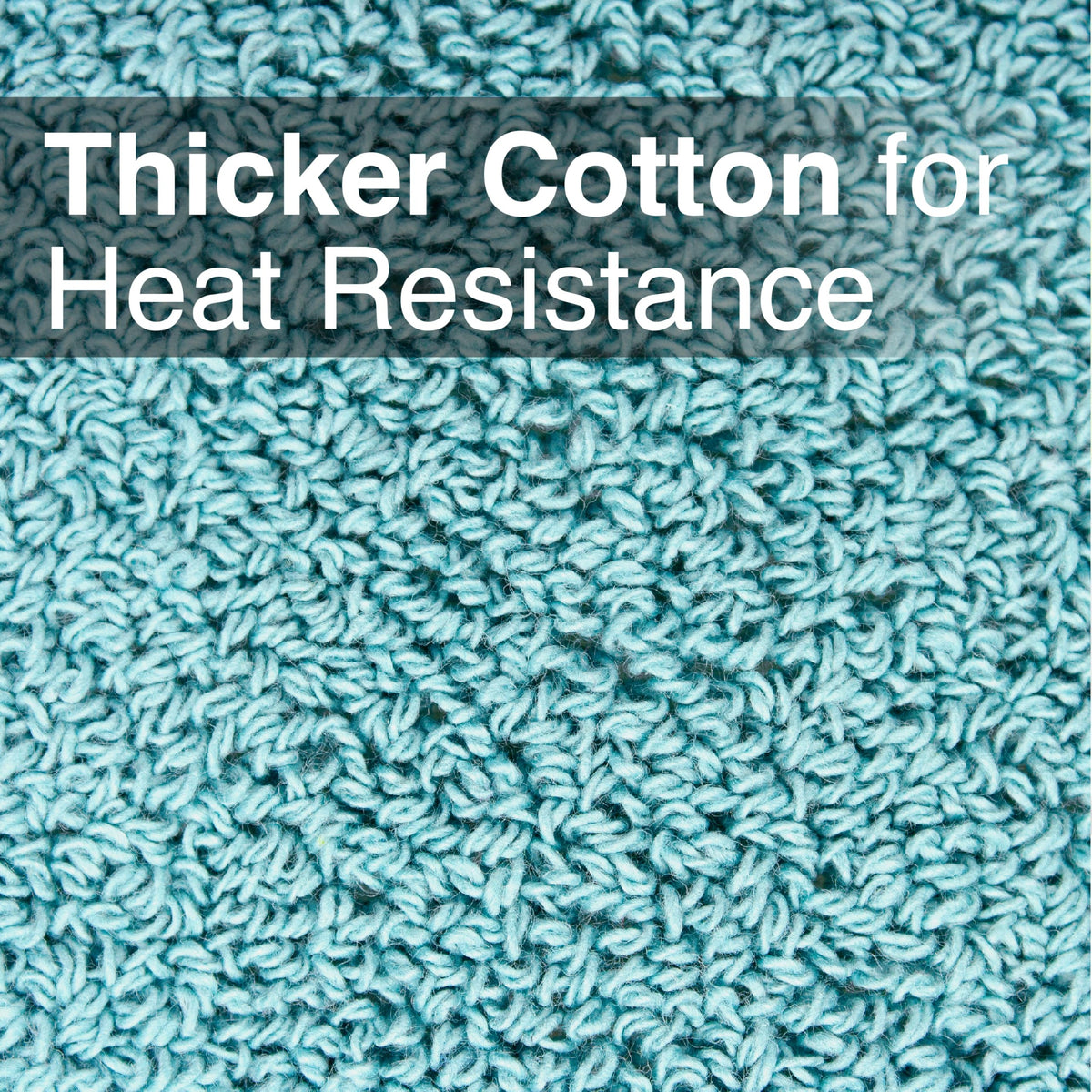 RITZ Royale Terry Potholder doubles as a hot pad to protect delicate surfaces