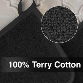 Ritz Terry potholder with ergonomic grip for easy handling.