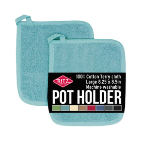 RITZ Royale Terry Potholder provides heat resistance for oven and stovetop tasks