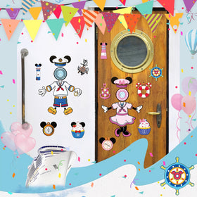 RiVolTa anchor mouse magnet provides playful sea-themed decor on cars and fridges.
