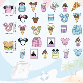 RiVolTa mouse cruise magnet donut pattern for playful stateroom personalization.