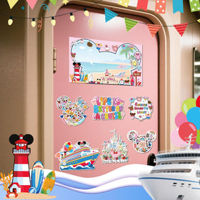 RiVolTa mouse cruise magnet with castle motif adds playful cabin decor