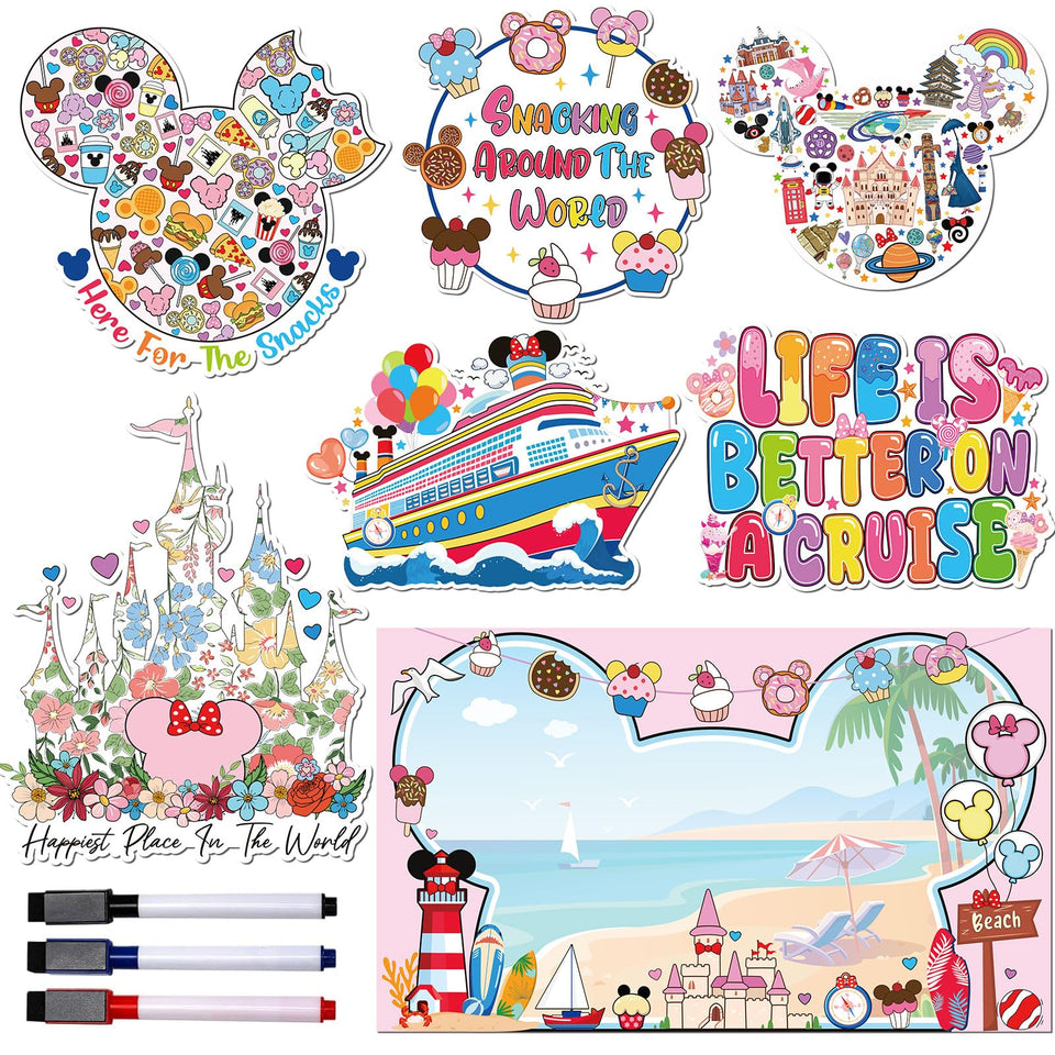 RiVolTa mouse cruise magnet with ice cream design for easy cabin spotting