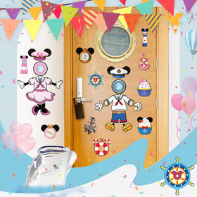 RiVolTa lifebuoy mouse magnet brings cheerful marine accents to spaces.