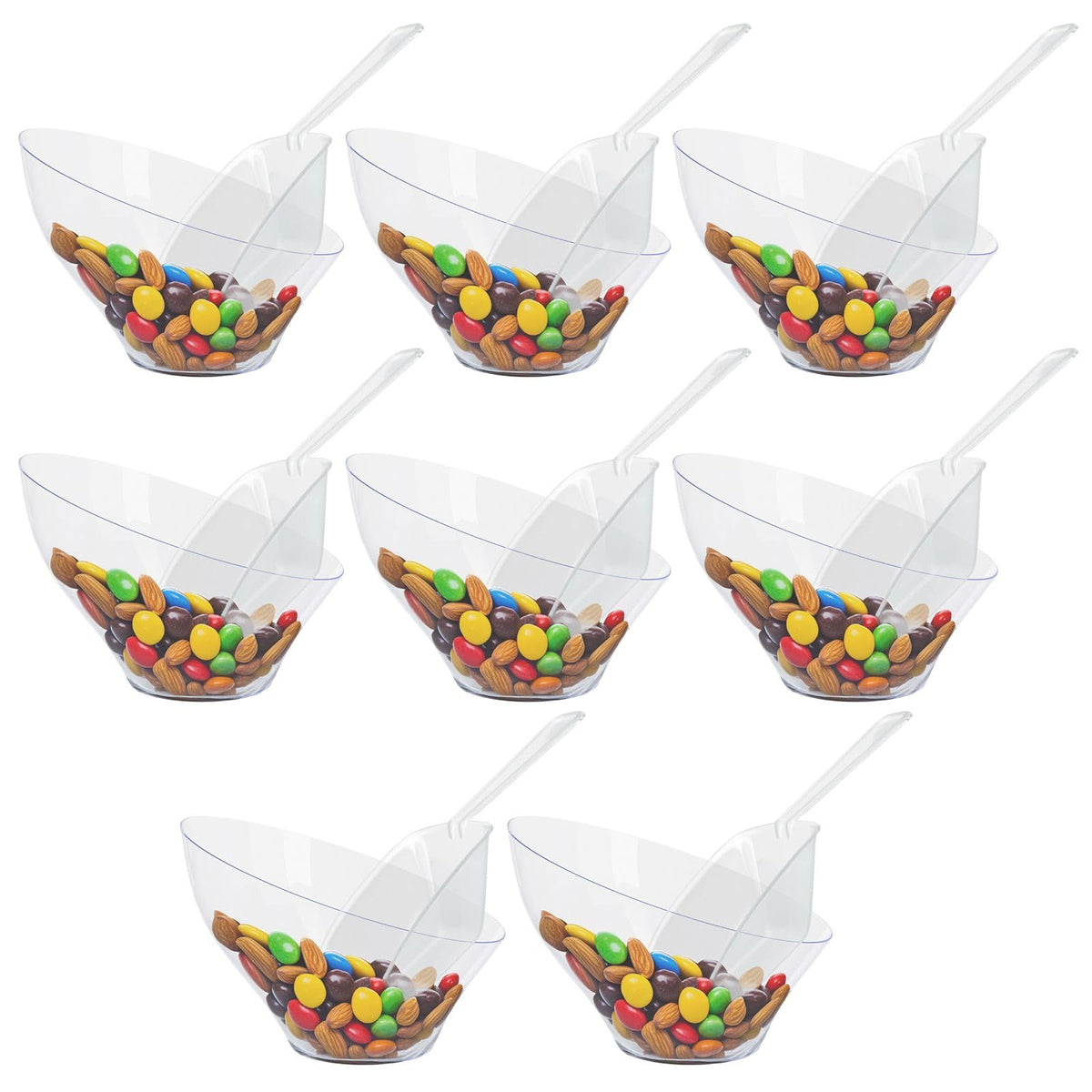 R-kay 16-pcs candy bowls 20oz for versatile party buffets and displays.