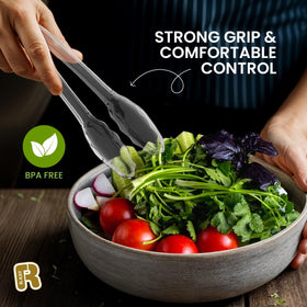 R-kay disposable serving tongs for parties, easy to grab and serve hot or cold dishes.
