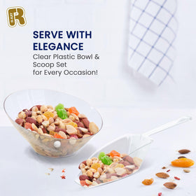 R-kay BPA-free plastic scoops ensure safe, mess-free scooping for any snack.