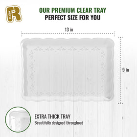 R-KAY reusable and disposable-friendly trays simplify cleanup after celebrations.