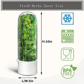 Rkssws Herb Saver transparent window shows contents at a glance
