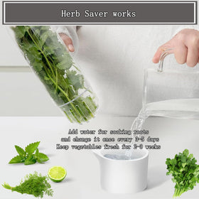 Rkssws Herb Saver water base maintains moisture without sogginess