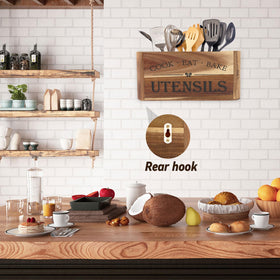 RMCOKGX non-slip base keeps the holder steady on tile counters.
