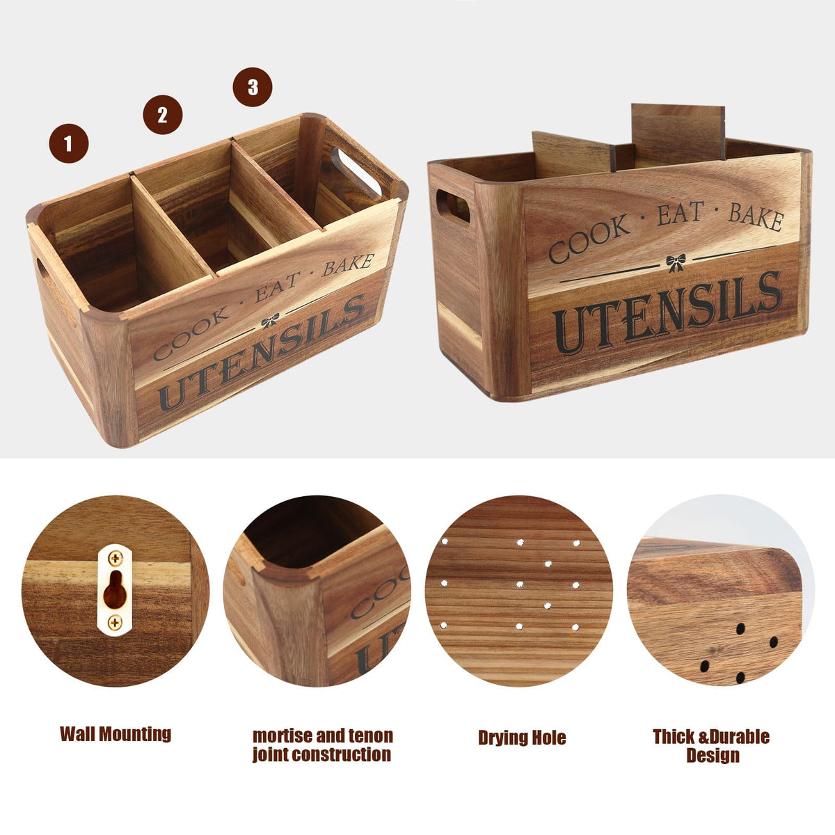 RMCOKGX removable dividers allow easy cleaning and flexible spacing.