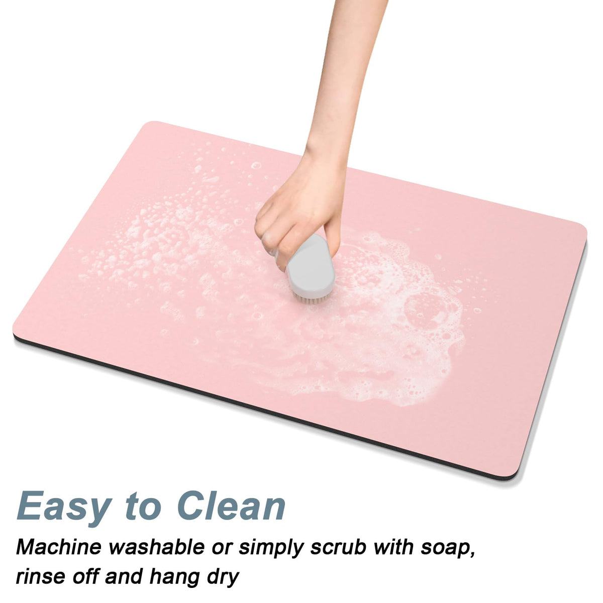 Rnivvi coffee mat beside kitchen counter for versatile use
