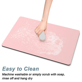 Rnivvi coffee mat beside kitchen counter for versatile use