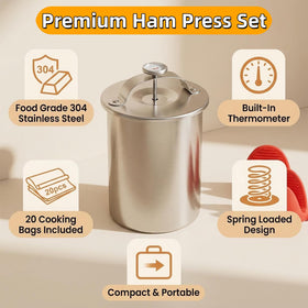 RoadAlchemist deli meat press bags included offer convenient prep and cleanup.