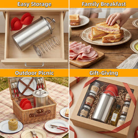 RoadAlchemist ham press-in-use shows portable setup ideal for quick sandwich prep.