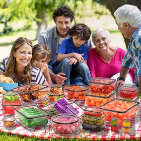RockBerry freezer-safe and dishwasher-safe storage for versatile use.