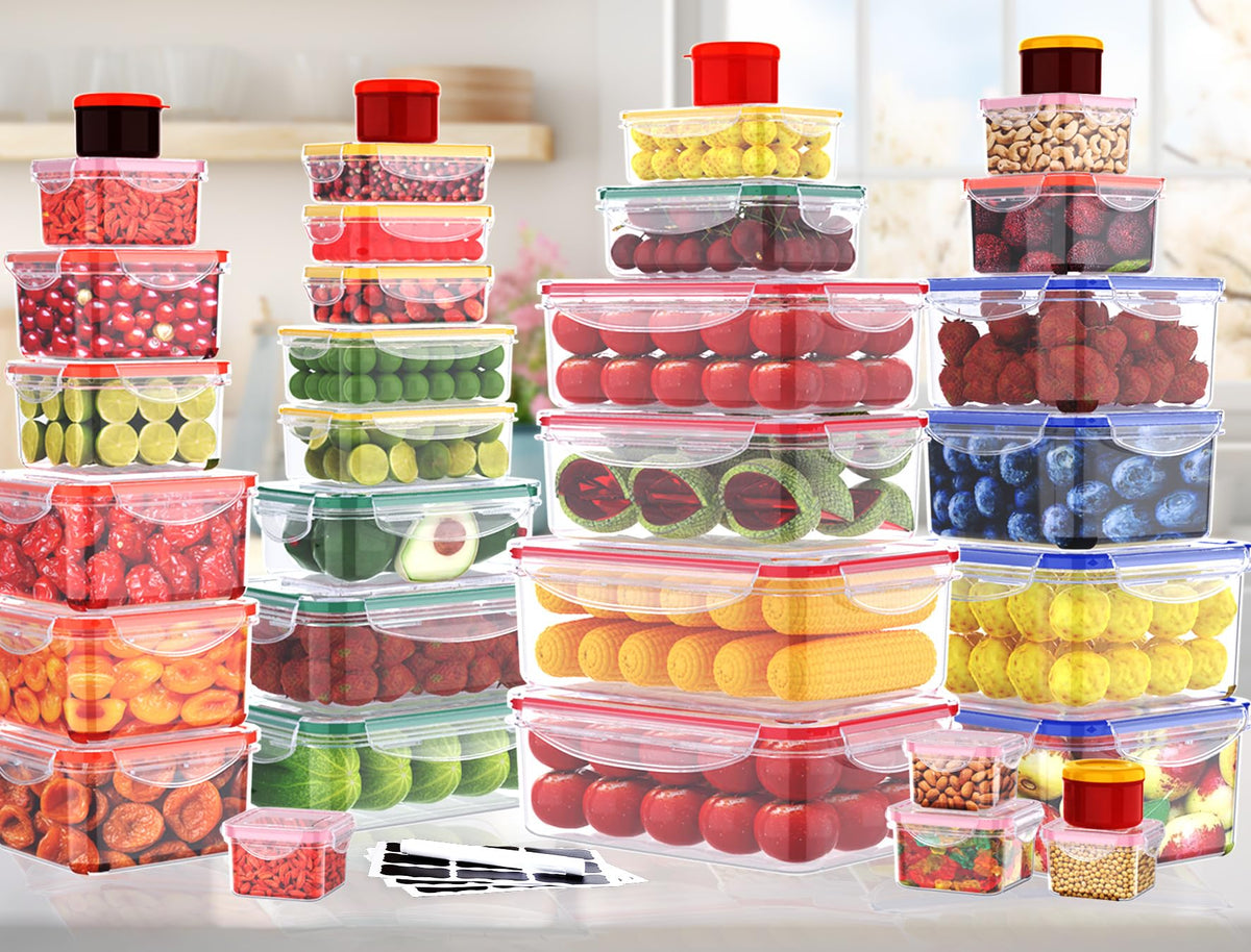 RockBerry microwave-safe and freezer-safe containers for versatile storage