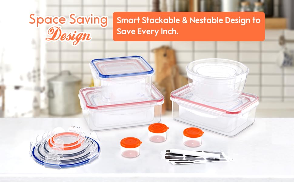 RockBerry microwave-safe containers shown without lids for reheating