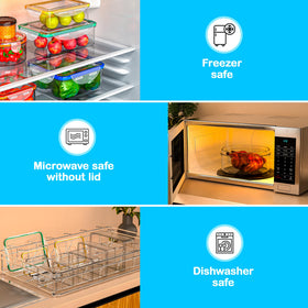 RockBerry stackable design saving kitchen and fridge space
