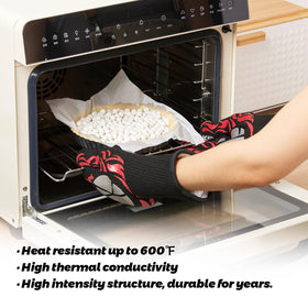 ROCKSHEAT pie crust weighted in oven for flaky, bubble-free results