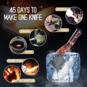 ROCOCO bone cleaver blade profile optimized for efficient bone cutting