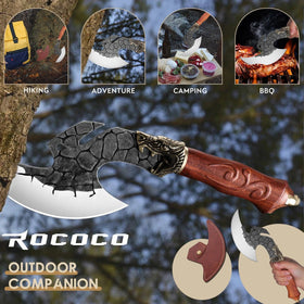 ROCOCO Viking Cleaver dimensions for balanced cutting control