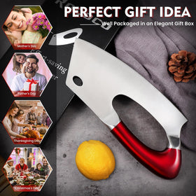 ROCOCO Easy Handle Meat Cleaver durable design supports long-term kitchen reliability