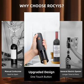 Rocyis aerator pourer enhances aroma and flavor