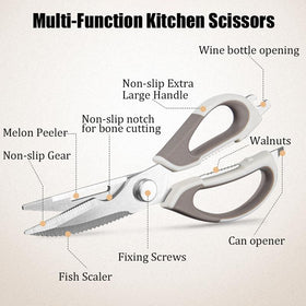 Roczipeng 2CR13 stainless steel blades resist corrosion and stay sharp.