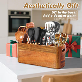Rodelna rustic minimalist kitchen decor in acacia wood for timeless style.