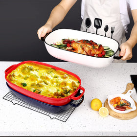Roeveca oven-to-table serving for hot, flavorful meals