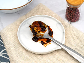 Roeveca large spoon rest side view shows the 5.5-inch footprint for larger utensils.