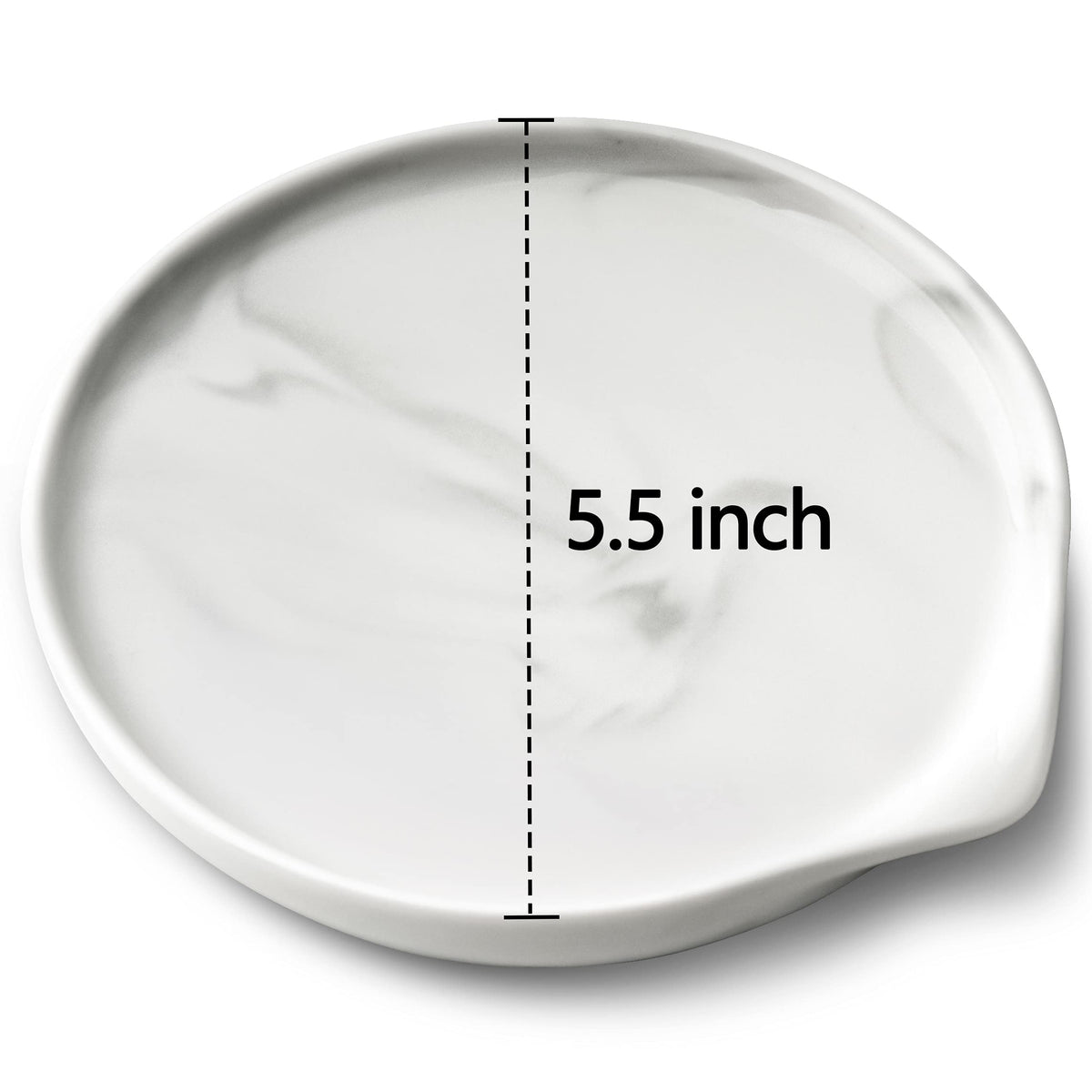 Roeveca large spoon rest is dishwasher safe for easy cleaning.