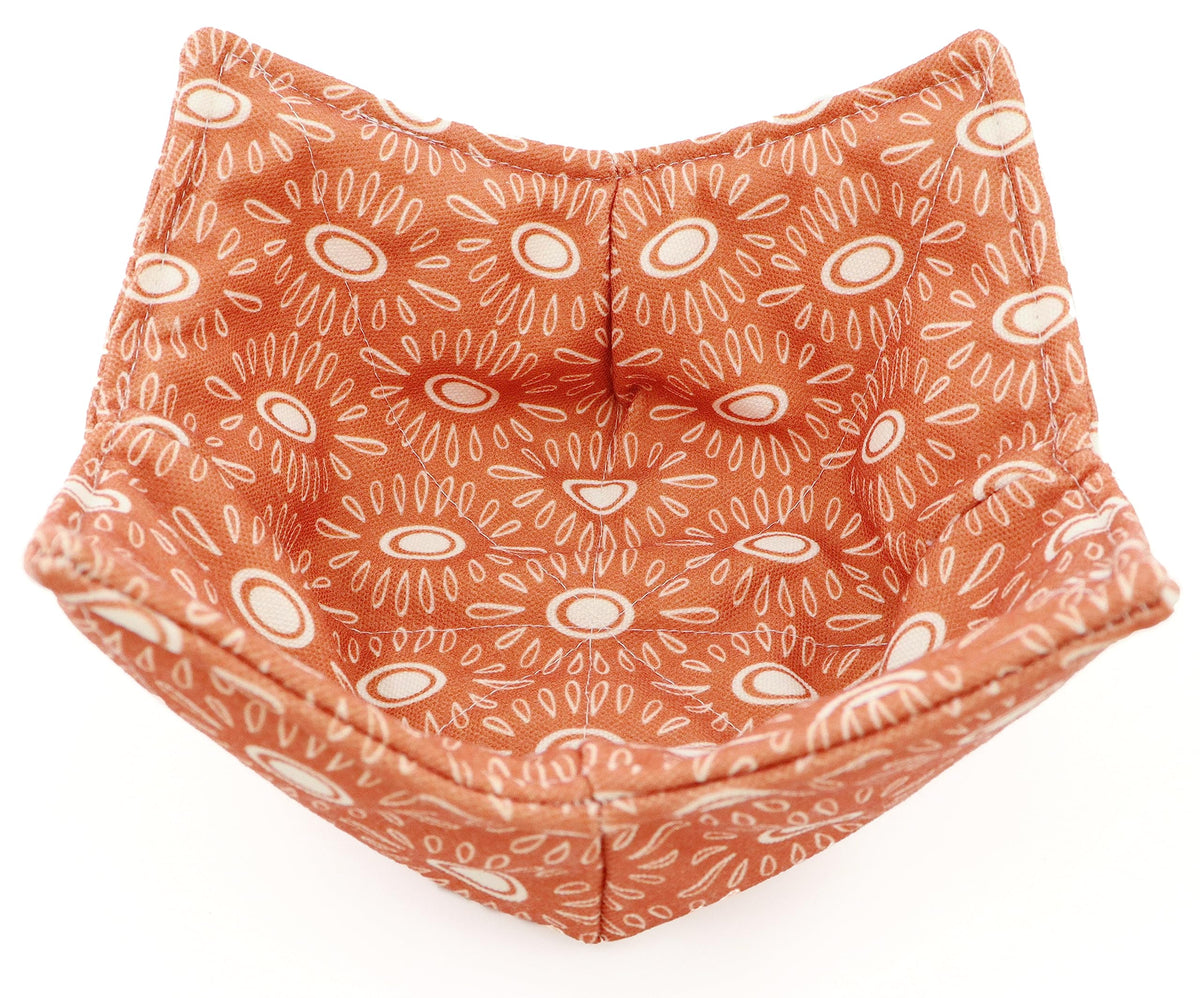 ROGITU Bowl Cozy Removal-from-Microwave enables safe, easy handling.