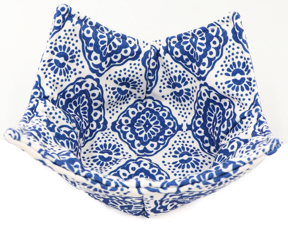 ROGITU Pattern B cotton bowl cozy keeps meals warm and hands comfortable.