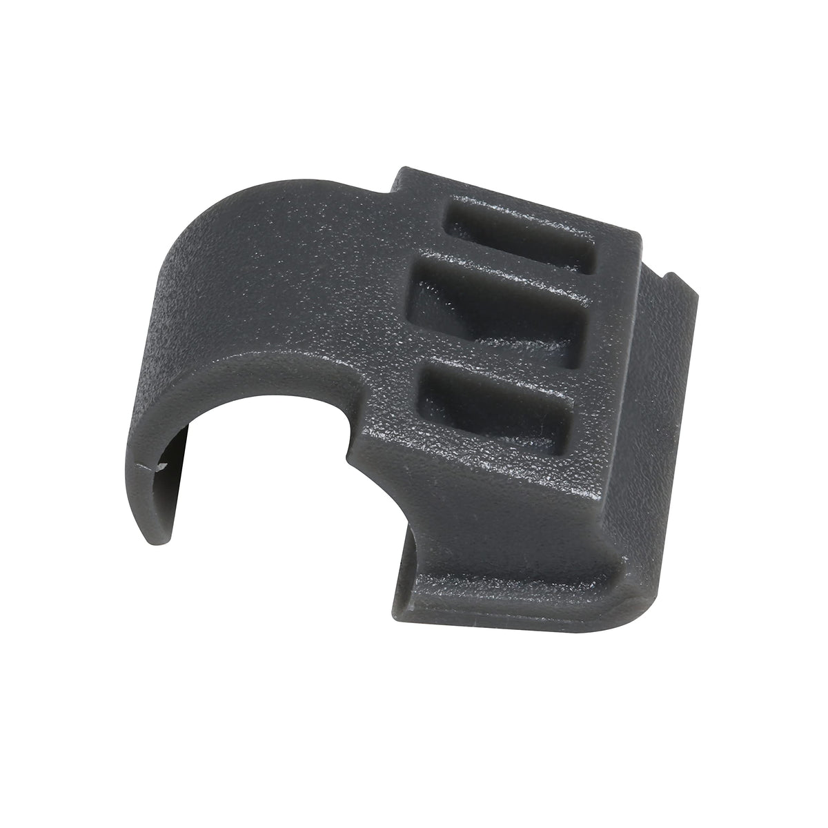 Rok angle restrictor clip NEH89; 86-degree close-up for safer cabinet openings.