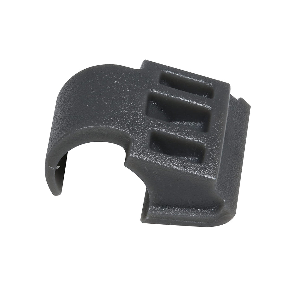 Rok angle restrictor clip NEH89; 86-degree close-up for safer cabinet openings.