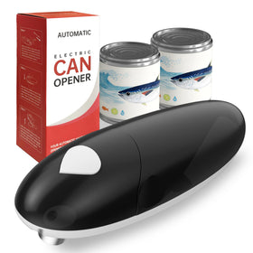 ROLWAY can opener front view highlights compact design for easy kitchen storage