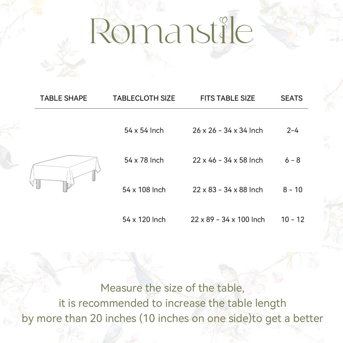 Romanstile easy-clean plastic tablecloth wipes clean after meals