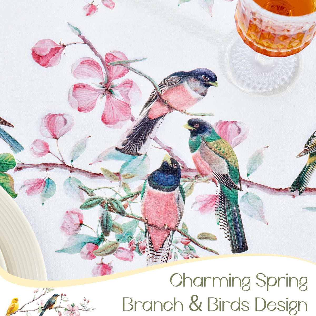 Romanstile heavy-duty vinyl table cover shielding furniture from heat and stains