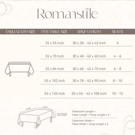 Romanstile linen cotton blend close-up shows soft yet durable weave