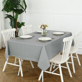 Romanstile PVC table protector endures stains, heat, and sun for lasting use.
