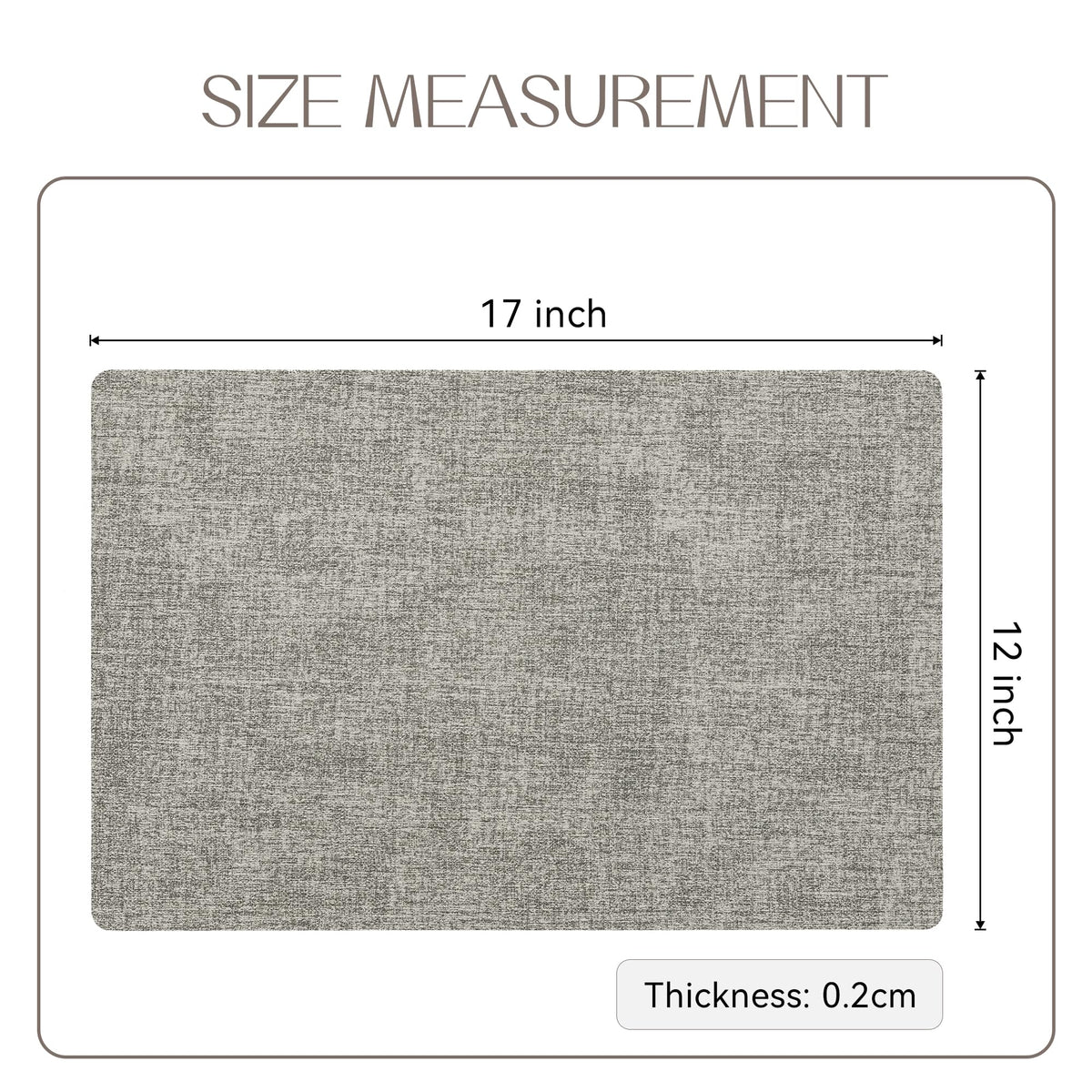 Romanstile placemats suit indoor and outdoor dining occasions.