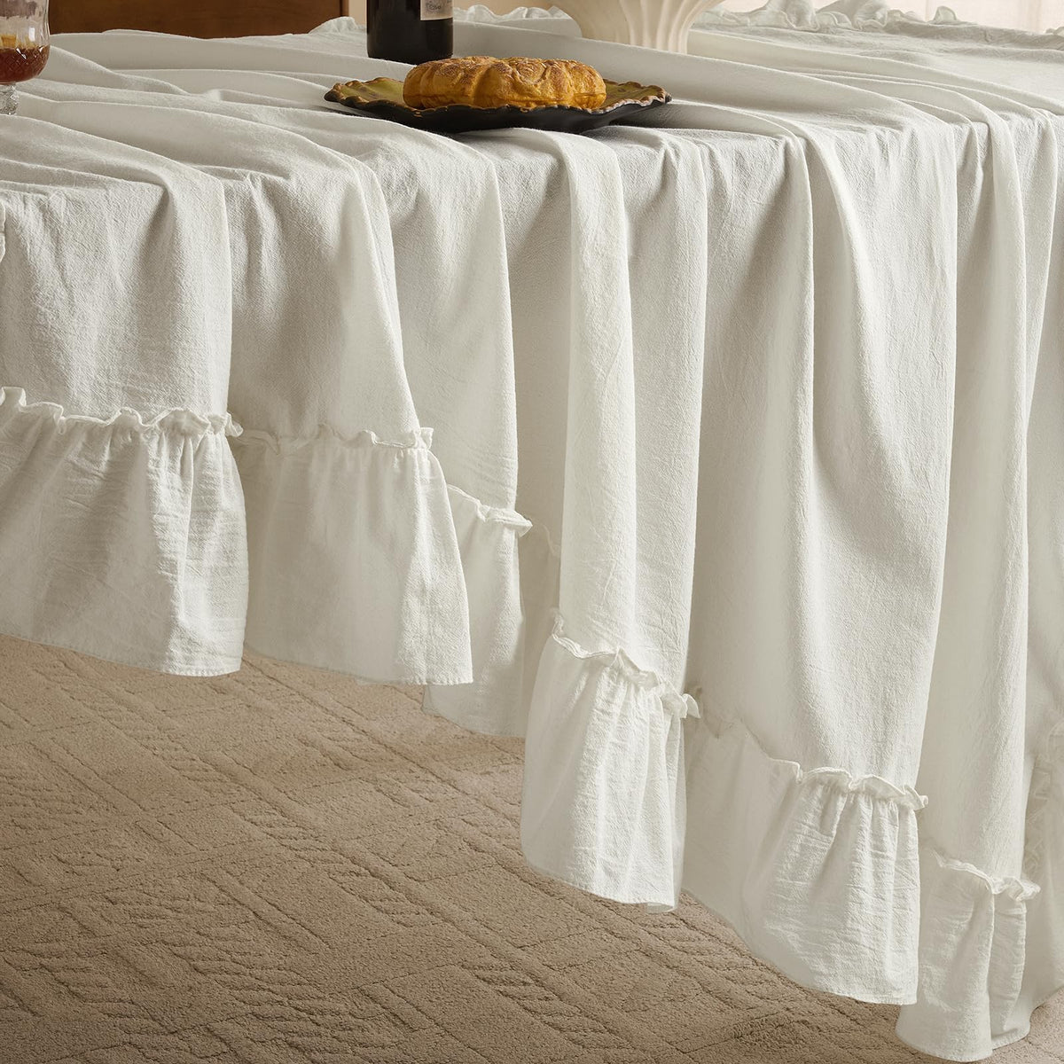Romanstile washable cotton care-friendly fabric suggests easy maintenance