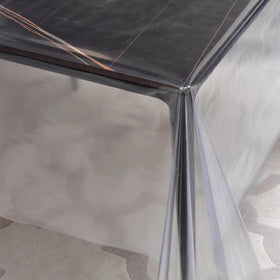 Romanstile waterproof table cover guards surfaces during meals with easy cleanup