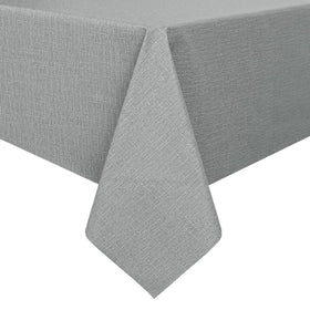 Romanstile waterproof tablecloth 54x78 inches protecting outdoor tables from spills.